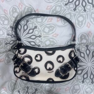 XOXO Monochrome Heart Shoulder Bag